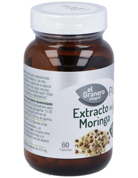 El Granero Integral Extracto Moringa 470Mg 60Cáps