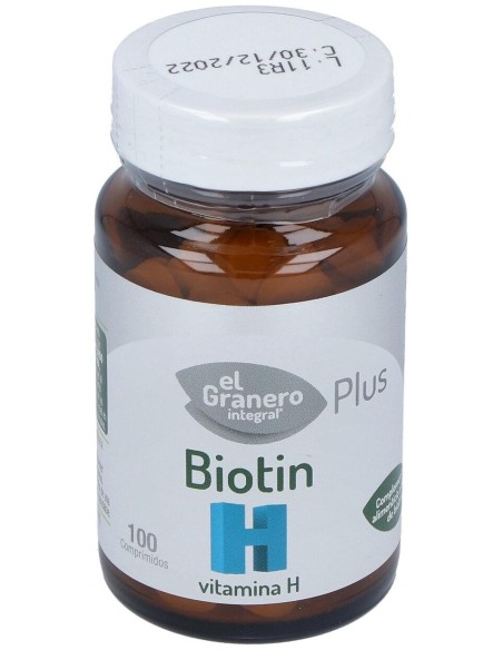 El Granero Biotin Vitamina H 100 Comp