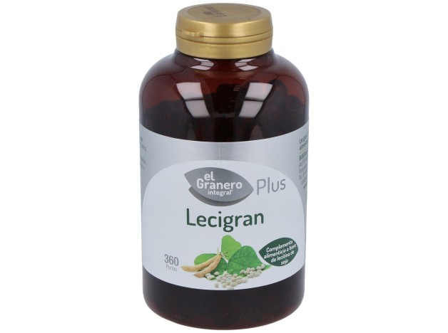 Lecitina De Soja Lecigran 740Mg. 360Perlas