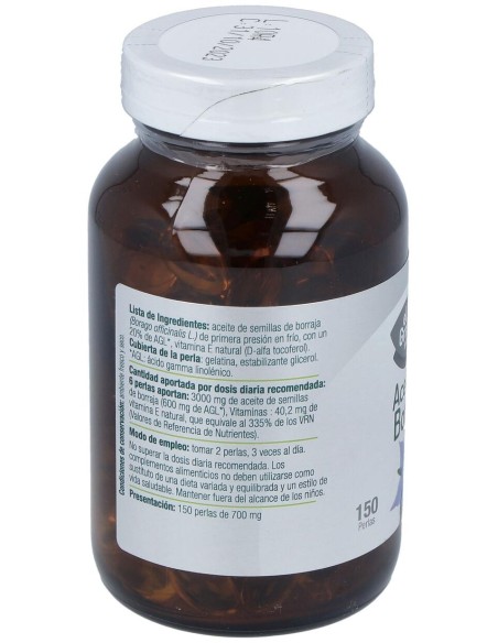 El Granero Aceite De Borraja 500Mg Primera Presión En Frío 150 Perlas