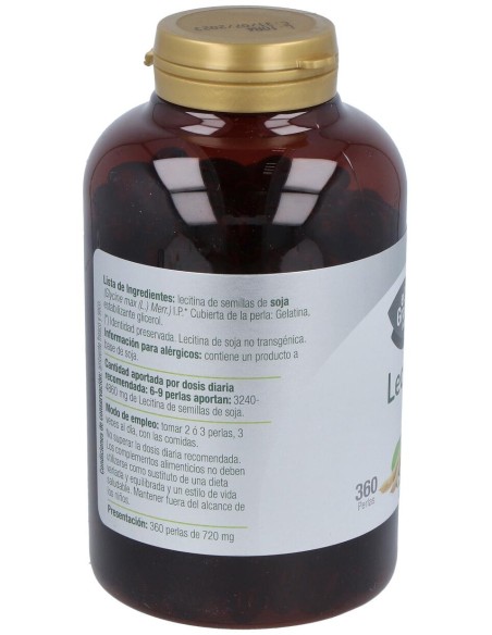 Lecitina De Soja Lecigran 740Mg. 360Perlas