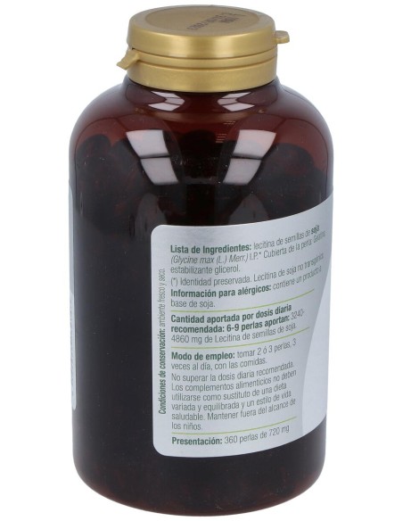 Lecitina De Soja Lecigran 740Mg. 360Perlas