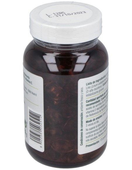 El Granero Integral Linogran Aceite De Lino 120 Perlas
