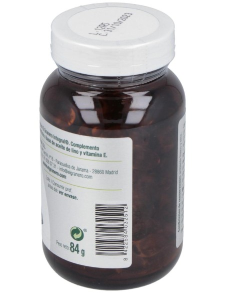 El Granero Integral Linogran Aceite De Lino 120 Perlas