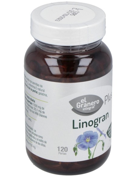 El Granero Integral Linogran Aceite De Lino 120 Perlas