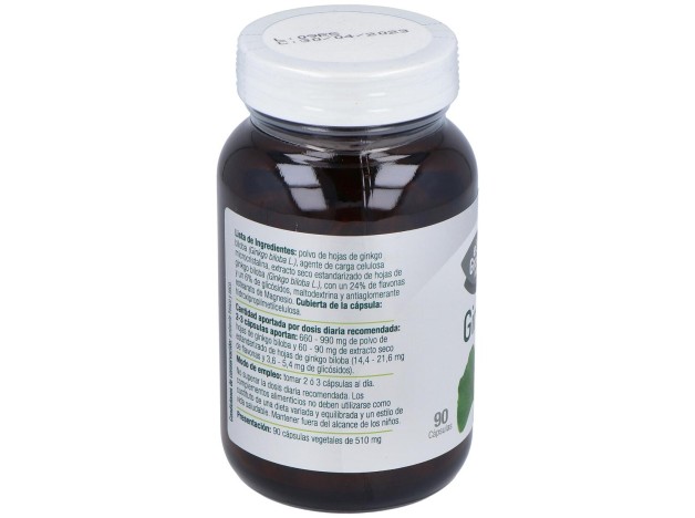 El Granero Integral Ginkgo Biloba 600Mg 90 Cáps