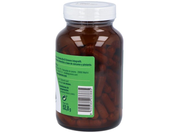 El Granero Cúrcuma + Pimienta Plus Bio 120Caps