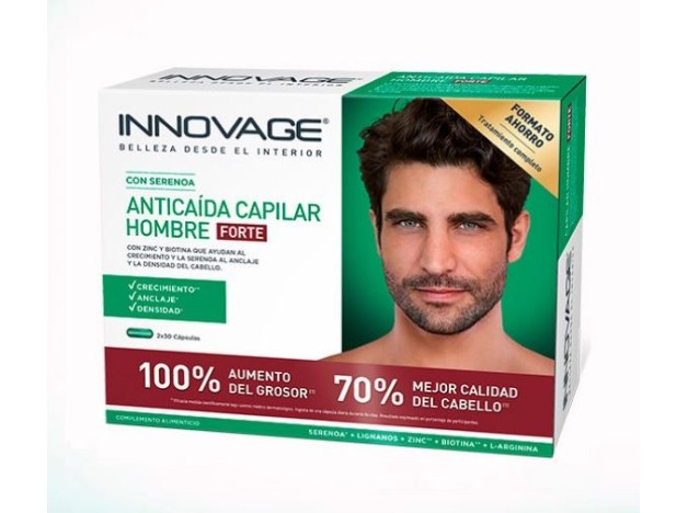 INNOVAGE CAPILAR HOMBRE FORTE 30 CAPS DUPLO