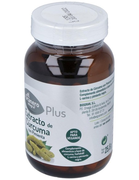 El Granero Ext Curcuma Pimienta 60Caps