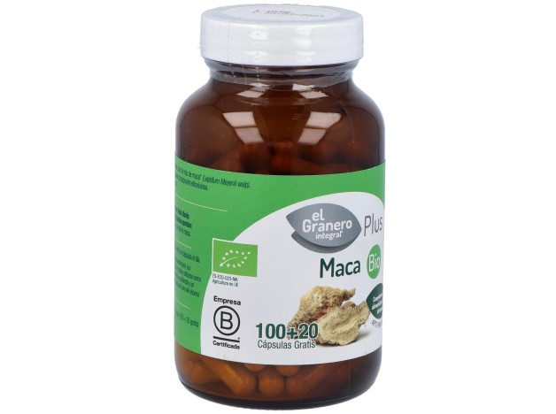 Elgranero Maca Bio 120 Cápsulas