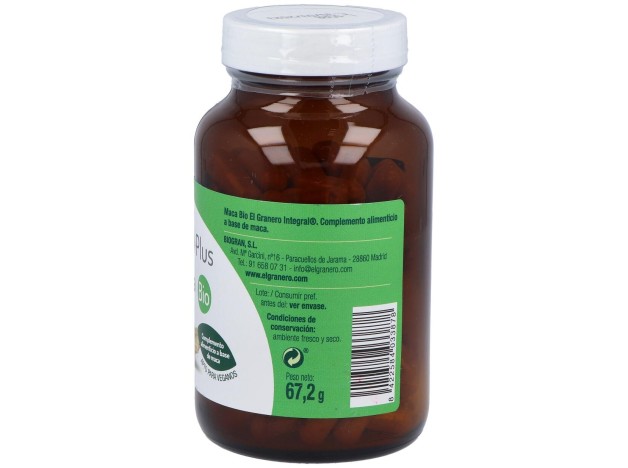 Elgranero Maca Bio 120 Cápsulas