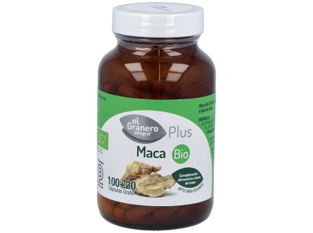 Elgranero Maca Bio 120 Cápsulas