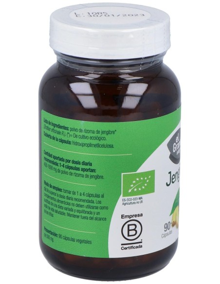 Granero Complemento Jengibre Bio 90 Caps