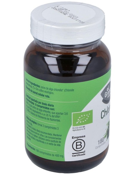 El Granero Bio Chlorella 180 Comp