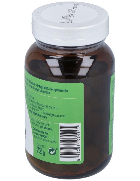 El Granero Bio Chlorella 180 Comp