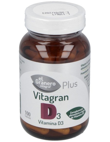 El Granero Vitagran D3 100Caps