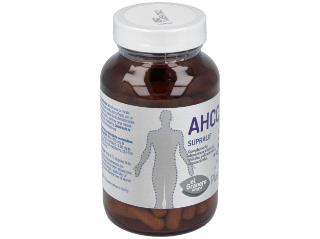 Granero Integral Ahcc Supralif 565Mg 120 Cápsulas