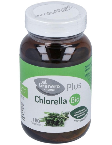 El Granero Bio Chlorella 180 Comp