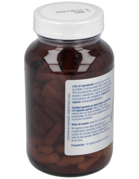 Granero Integral Ahcc Supralif 565Mg 120 Cápsulas