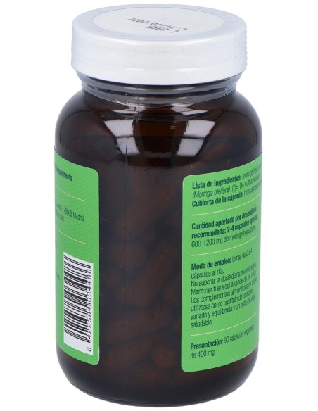 El Granero Moringa Bio 400Mg 90Caps