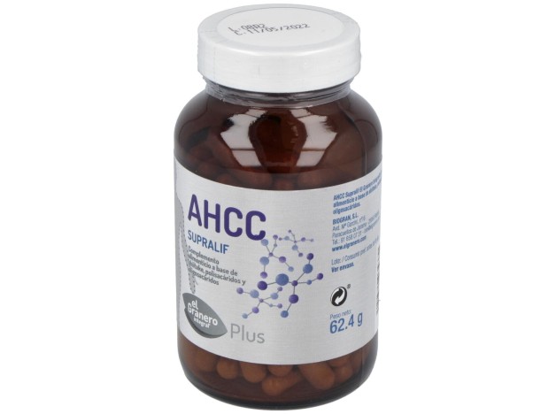 Granero Integral Ahcc Supralif 565Mg 120 Cápsulas