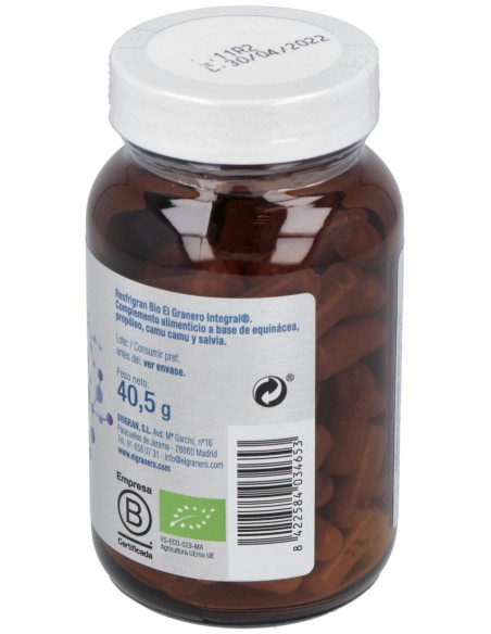 El Granero Resfrigran Bio 90 Cap 450Mg
