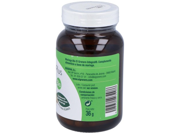 El Granero Moringa Bio 400Mg 90Caps