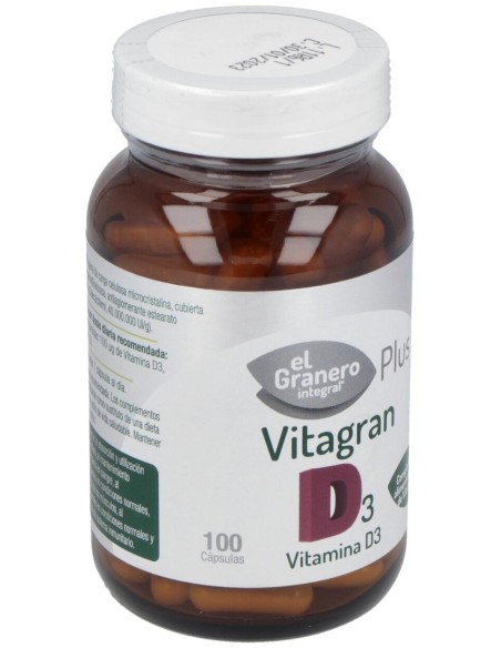 El Granero Vitagran D3 100Caps