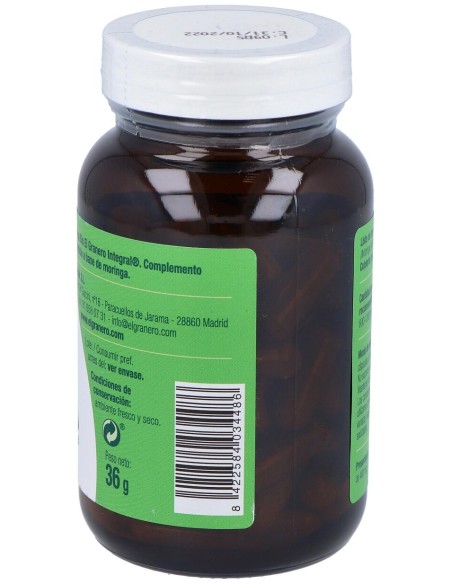 El Granero Moringa Bio 400Mg 90Caps