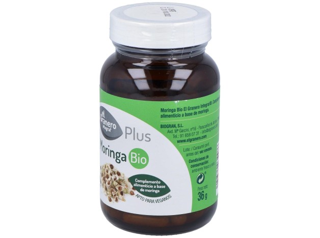 El Granero Moringa Bio 400Mg 90Caps