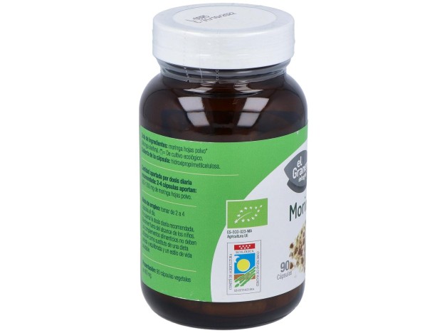 El Granero Moringa Bio 400Mg 90Caps