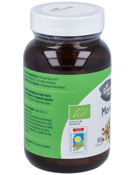 El Granero Moringa Bio 400Mg 90Caps