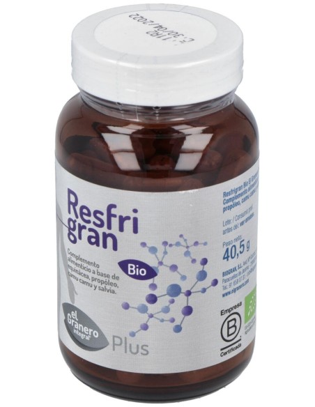 El Granero Resfrigran Bio 90 Cap 450Mg