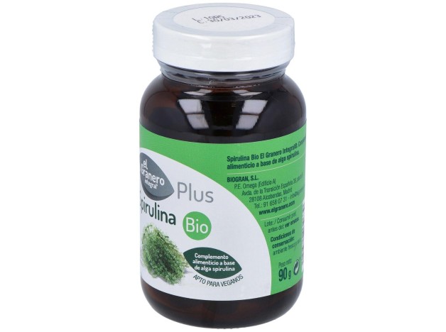 Granero Complemento Spirulina Bio 180 Comp