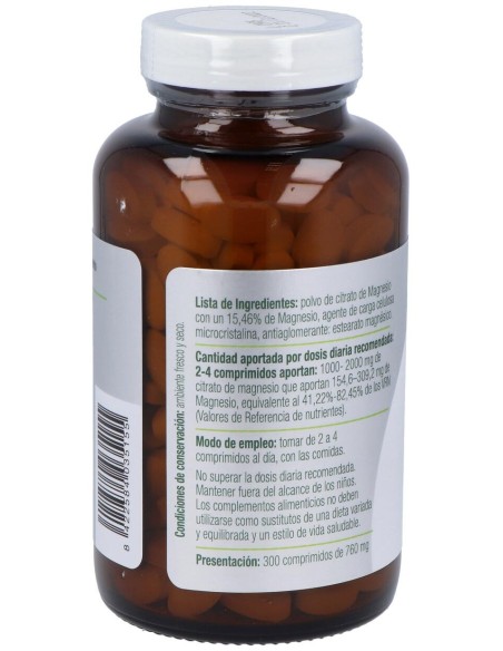 El Granero Integral Citrato Magnesio 760Mg 300Comp