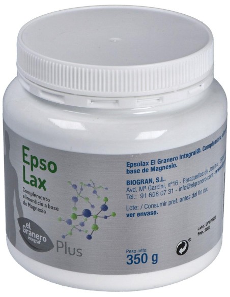 Epsolina Epsolax Sales De Epson (Sulf. Mg.) 350Gr.