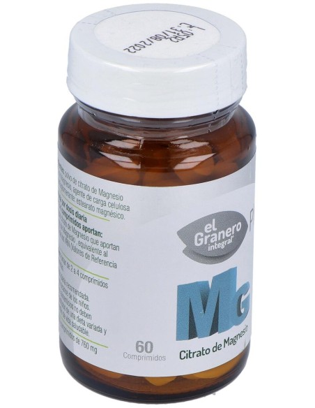 El Granero Mg 500 Citrato Magnesio 60Comp