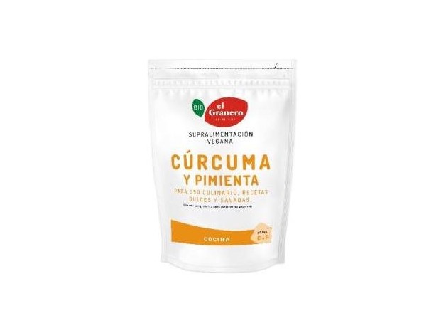 Curcuma Y Pimienta Superalimento Bio 200Gr.