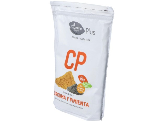Curcuma Y Pimienta Superalimento Bio 200Gr.