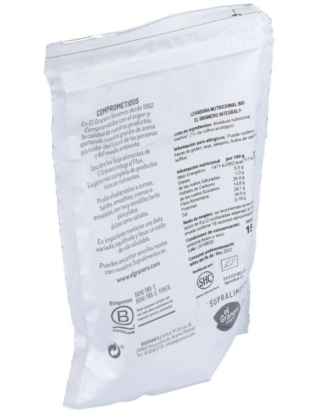 Levadura Nutricional Superalimento Bio 150Gr.