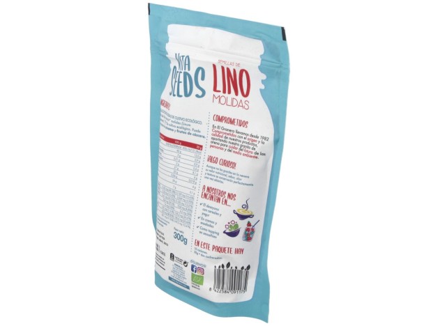 El Ganero Integal Lino Molido Vitaseeds Bio 300 G