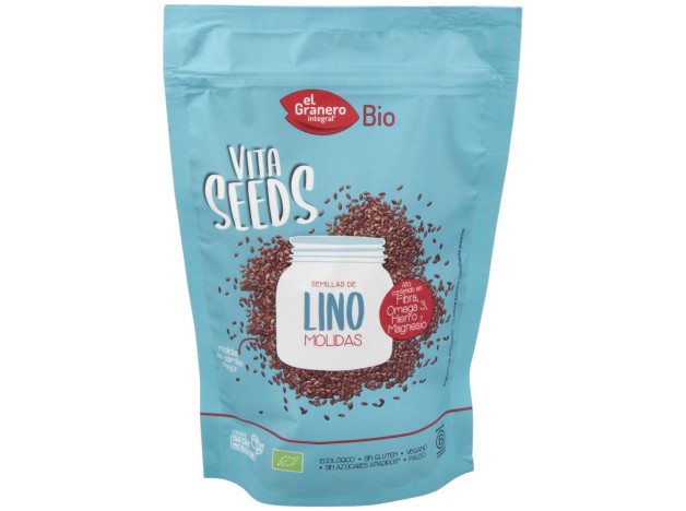 El Ganero Integal Lino Molido Vitaseeds Bio 300 G