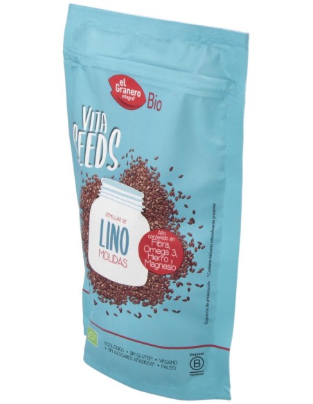 El Ganero Integal Lino Molido Vitaseeds Bio 300 G