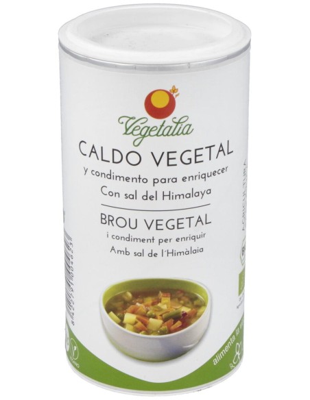 Vegetalia Caldo Veg. Polvo Himalaya S/G 350G