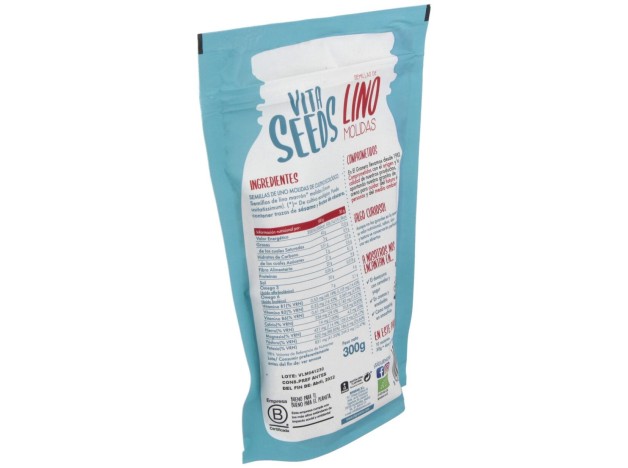 El Ganero Integal Lino Molido Vitaseeds Bio 300 G