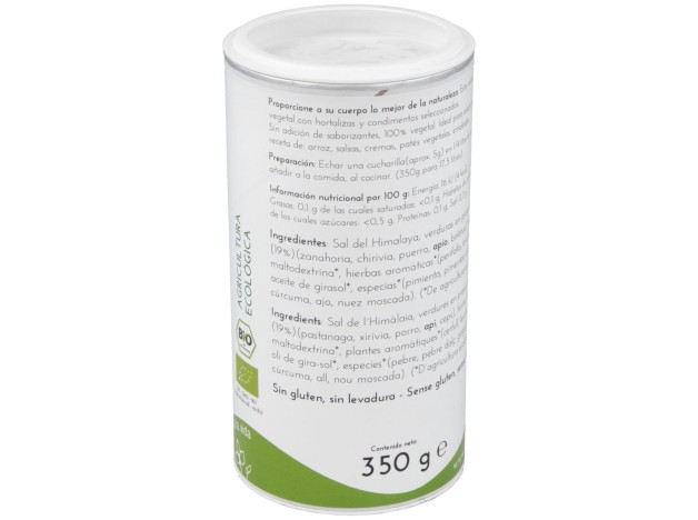 Vegetalia Caldo Veg. Polvo Himalaya S/G 350G