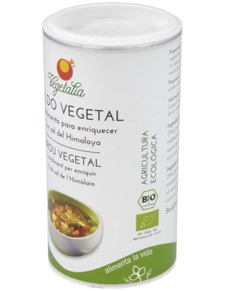 Vegetalia Caldo Veg. Polvo Himalaya S/G 350G