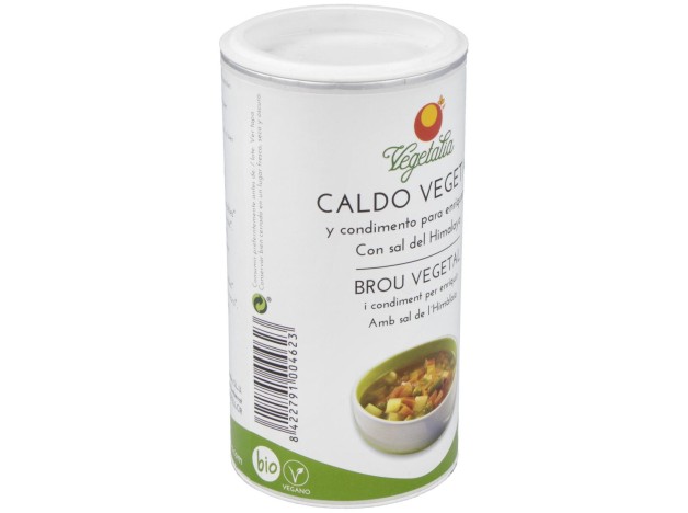 Vegetalia Caldo Veg. Polvo Himalaya S/G 350G