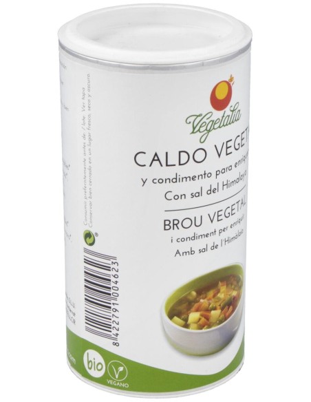 Vegetalia Caldo Veg. Polvo Himalaya S/G 350G