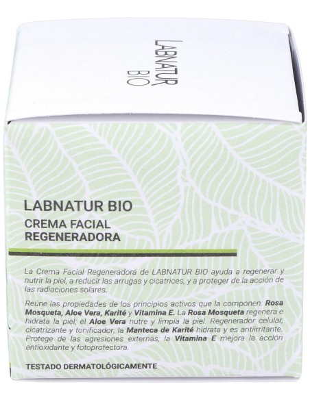 Labnatur Bio Crema Facial Regeneradora Rosa Mosqueta 50Ml